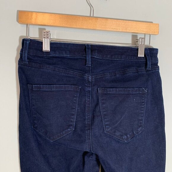 Talbots flawless high-rise jegging ankle dark wash skinny stretch denim jeans - Picture 5 of 10